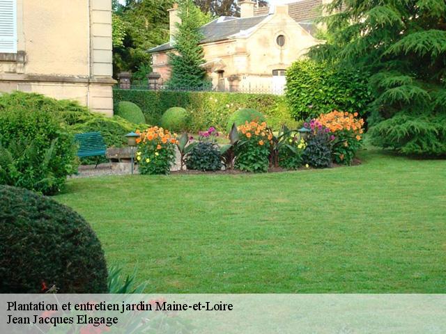 Plantation et entretien jardin 49 Maine-et-Loire  Jean Jacques Elagage