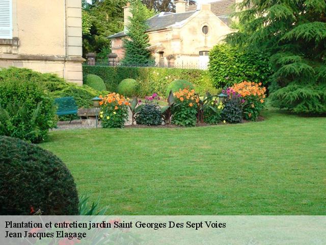 Plantation et entretien jardin saint-georges-des-sept-voies-49350 Jean Jacques Elagage